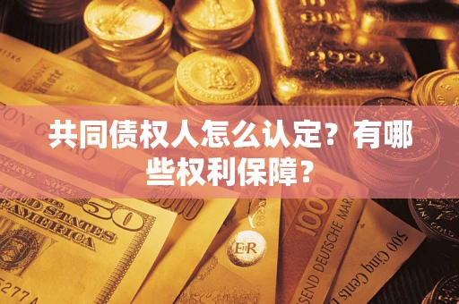 北京共同债权人怎么认定？有哪些权利保障？