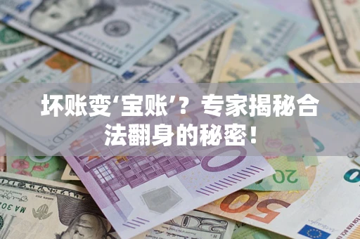 北京坏账变‘宝账’？专家揭秘合法翻身的秘密！